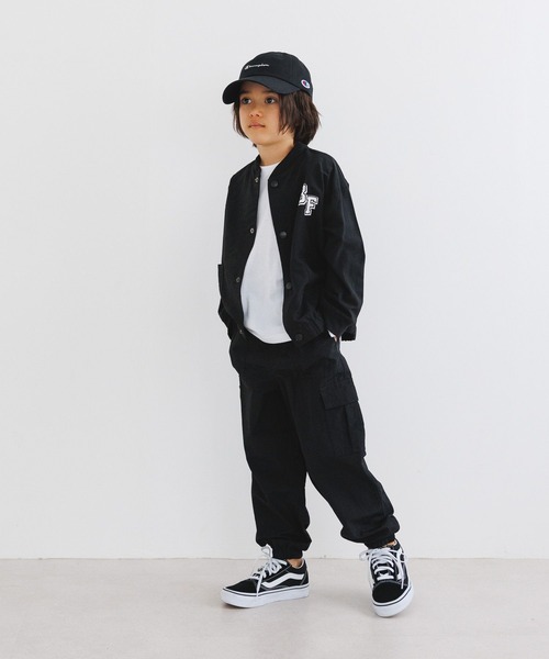 Champion(チャンピオン)の「【Champion(チャンピオン)】ツイル&デニムCAP(KIDS)(キャップ・キッズ・ネイビー/ダークグレー/ベージュ/ラベンダー/ピンク/ブルー/ブラック/オリーブ/サックスブルー・FREE)」の17枚目の写真