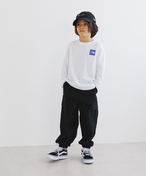 Champion(チャンピオン)の「【Champion(チャンピオン)】ツイル&デニムCAP(KIDS)(キャップ・キッズ・ネイビー/ダークグレー/ベージュ/ラベンダー/ピンク/ブルー/ブラック/オリーブ/サックスブルー・FREE)」の16枚目の写真