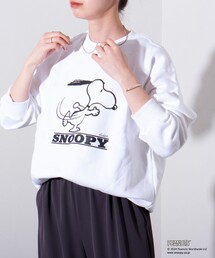 PEANUTS | 【PEANUTS/ピーナッツ】プリント クルーネックスウェット(スウェット)