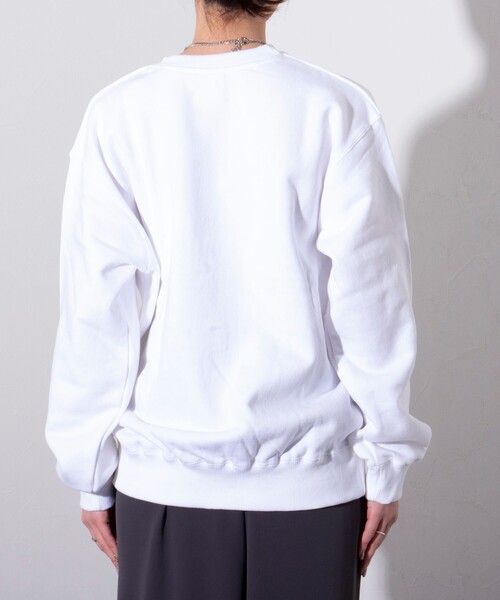 PEANUTS（ピーナッツ）の「【PEANUTS/ピーナッツ】プリント クルーネックスウェット（スウェット・メンズ・グレー/ネイビー/ホワイト/グリーン・L/M）」の14枚目の写真