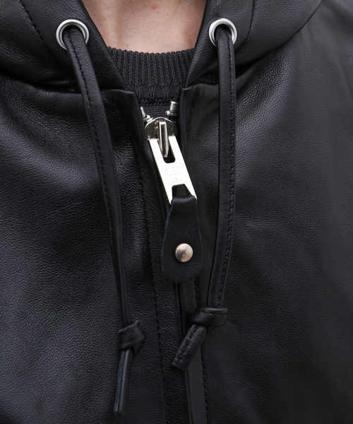 Schott / ショット】LEATHER FULLZIP PARKA（ライダースジャケット