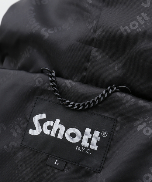 Schott / ショット】LEATHER FULLZIP PARKA（ライダースジャケット