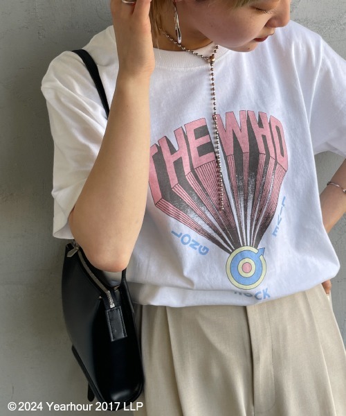tシャツ 「GOOD ROCK SPEED/グッドロックスピード」 別注 THE WHO ロックプリントTシャツ レディース メンズ GOOD ROCK SPEED tシャツ 「GOOD SPEED/グッドロックスピード