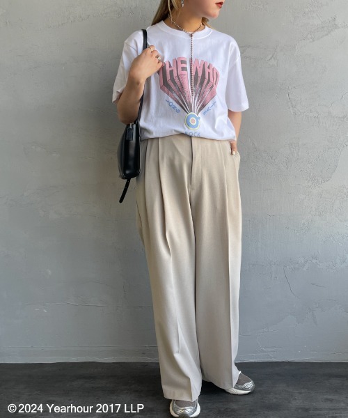 GOOD ROCK SPEED（グッドロックスピード）の「[GOOD ROCK SPEED/グッドロックスピード] THE WHO ロックプリントTシャツ（Tシャツ/カットソー・レディース・ホワイト・F）」の18枚目の写真
