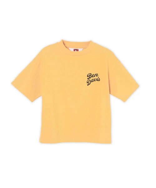 BEN DAVIS（ベンデイビス）の「BEN DAVIS(ベンデイビス)半袖プリントTシャツ（Tシャツ/カットソー・キッズ・ブラック/オフホワイト/イエロー・120/130/140/150/160）」の6枚目の写真