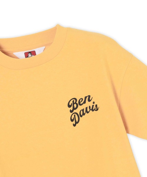 BEN DAVIS（ベンデイビス）の「BEN DAVIS(ベンデイビス)半袖プリントTシャツ（Tシャツ/カットソー・キッズ・ブラック/オフホワイト/イエロー・120/130/140/150/160）」の7枚目の写真