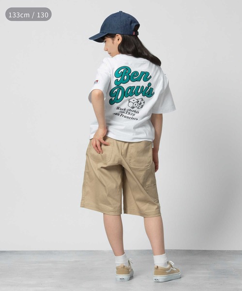 BEN DAVIS（ベンデイビス）の「BEN DAVIS(ベンデイビス)半袖プリントTシャツ（Tシャツ/カットソー・キッズ・ブラック/オフホワイト/イエロー・120/130/140/150/160）」の13枚目の写真