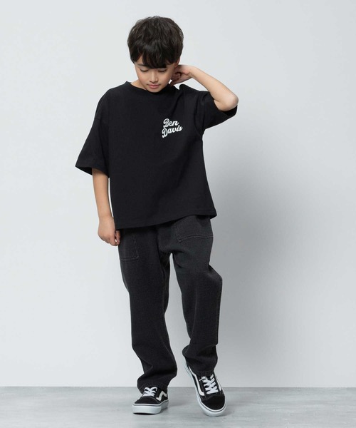 BEN DAVIS（ベンデイビス）の「BEN DAVIS(ベンデイビス)半袖プリントTシャツ（Tシャツ/カットソー・キッズ・ブラック/オフホワイト/イエロー・120/130/140/150/160）」の19枚目の写真