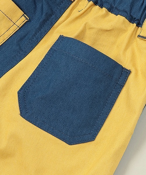 Love&Peace&Money（ラブアンドピースアンドマネー）の「バイカラーハーフパンツ（その他パンツ・キッズ・ネイビー/マルチ・90cm/100cm/110cm/120cm/130cm/80ｃｍ）」の10枚目の写真