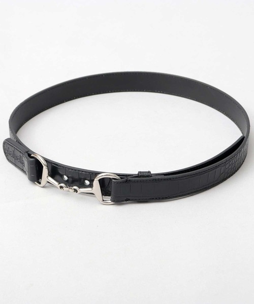 glabella（グラベラ）の「ビッグ ホースビットバックル ベルト（ベルト・メンズ・ブラック/ブラック系その他・FREE）」の4枚目の写真