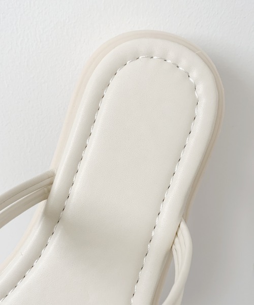 Miniministore(ミニミニストア)の「サンダル ストラップ 夏 レディース靴(サンダル・レディース・アイボリー/ブラック・23.0cm/22.5cm/23.5cm/25.0cm/24.0cm/24.5cm)」の18枚目の写真
