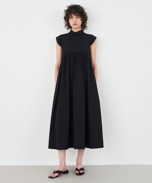 journal standardluxe タイプライター ワンピース黒 JOURNAL STANDARD