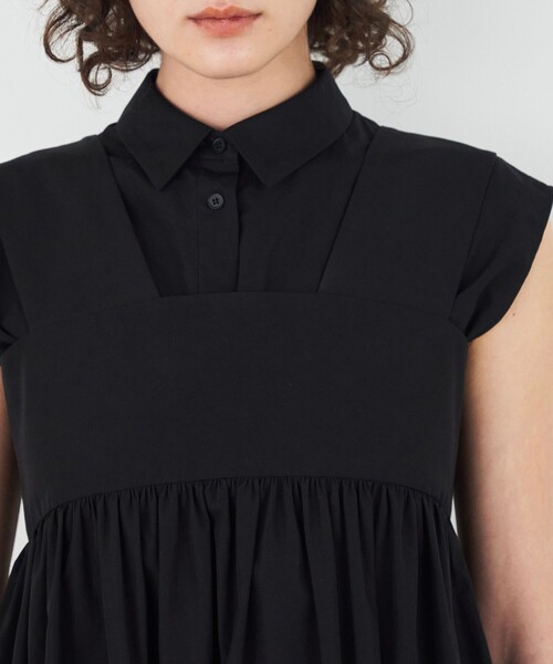 セール】コットンタイプライター レイヤードワンピース（ワンピース