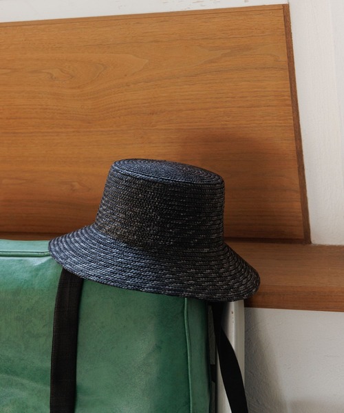 Andemiu(アンデミュウ)の「2WAYホソムギHAT109635(ハット・レディース・ブラウン/ブラック/ナチュラル/グレー・FREE)」の2枚目の写真
