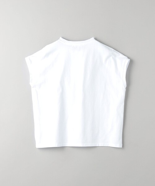 BEAUTY&YOUTH UNITED ARROWS(ビューティーアンドユースユナイテッドアローズ)の「コットン ロゴプリント フレンチスリーブ Tシャツ(Tシャツ/カットソー・レディース・ライトピンク/ホワイト/ダークグレー・FREE)」の22枚目の写真