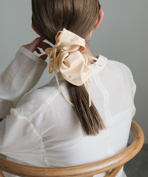 ZOZO限定】リボンビッグシュシュ（シュシュ）｜select MOCA（セレクト