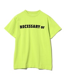 NECESSARY or UNNECESSARY / NOUN プリントTシャツ