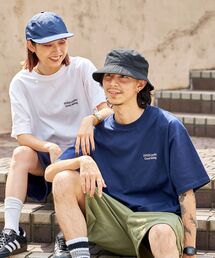 NAVAL（ナバル）の「＊新色追加【FFEIN（フェイン）】ワンポイントロゴ刺繍 / Tシャツ クルーネック 半袖（Tシャツ/カットソー）」