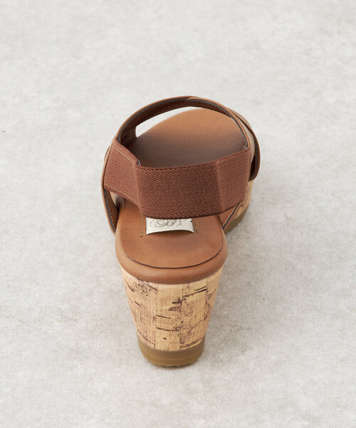 BEARDSLEY（ビアズリー）の「クロスデザインサンダル（サンダル・レディース・ブラック/キャメル/グレイッシュベージュ・S/M/L）」の12枚目の写真