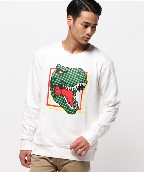 WEGO（ウィゴー）の「WEGO/イラストプルオーバー（スウェット・メンズ・ブラック/ホワイト・MEDIUM/LARGE）」の14枚目の写真