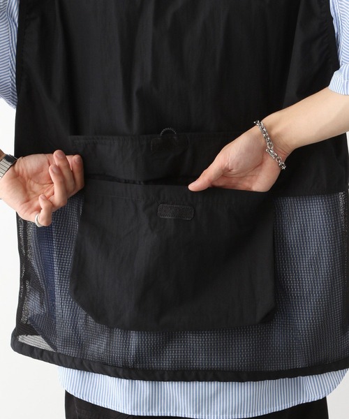 Ridingmania（ライディングマニア）の「【Ridingmania/ライディングマニア】 メッシュ/オーバーサイズミリタリーベスト（ベスト・メンズ・ブラック/グレー系その他・MEDIUM/LARGE）」の10枚目の写真