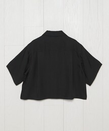 H - エイチ　ビューティーアンドユース　アセテートオープンカラーシャツ H BEAUTY&YOUTH UNITED ARROWS（エイチビューティーアンドユース