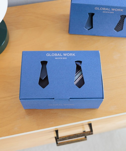 GLOBAL WORK(グローバルワーク)の「2SETネクタイ/134965(ネクタイ・メンズ・ネイビー/ダークブルー・FREE)」の13枚目の写真