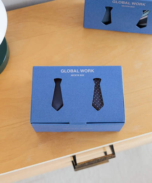 GLOBAL WORK(グローバルワーク)の「2SETネクタイ/134965(ネクタイ・メンズ・ネイビー/ダークブルー・FREE)」の15枚目の写真