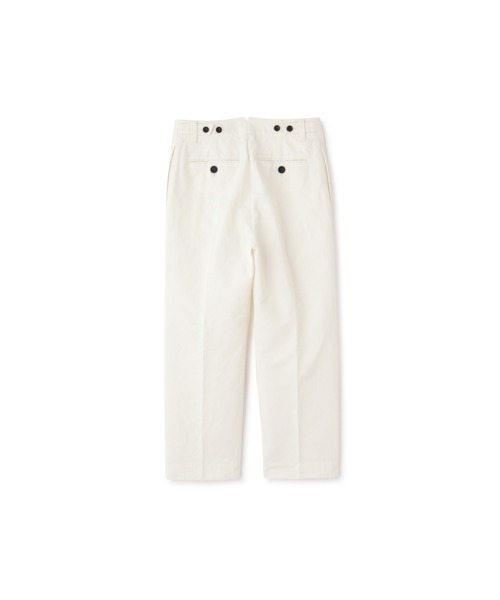 【美品】 MARGARET HOWELL 麻 100％パンツ Ⅲ ホワイト 美品】 MARGARET HOWELL 麻 100％パンツ Ⅲ ホワイト
