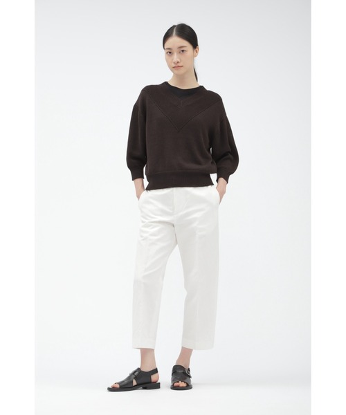 マーガレットハウエル⭐️コットン・リネン　パンツ⭐️ブラックCOTTON LINEN MARGARET HOWELL（マーガレットハウエル）の「DRY COTTON LINEN