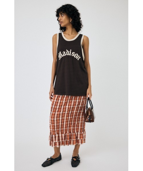 MOUSSY(マウジー)の「SHIRRING MERMAID スカート(スカート・レディース・ブラック/オレンジ系その他/ブルー系その他/ブラック系その他・1/2)」の19枚目の写真