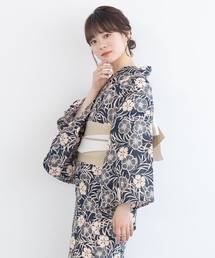 SOUBIEN（ソウビエン）の「夏を彩るレディース浴衣2点セット （浴衣＋帯）（浴衣）」