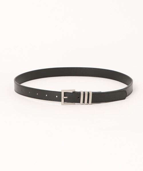 Burner(バーナー)の「【OKUOKU 0909】ベルト シルバーバックル シンプル ベルト ユニセックス oku-belt-695441226502-6 Nn(ベルト・メンズ・ブラック/ブラウン・FREE)」の5枚目の写真
