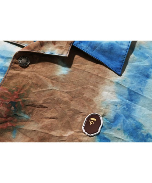 トップス BAPE CHUSEN ONE POINT OPEN COLLAR SHIRT A BATHING APE（アベイシングエイプ）の「CHUSEN ONE POINT OPEN