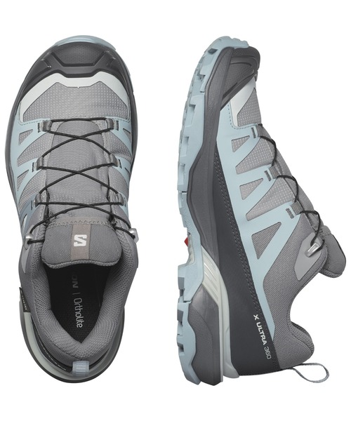 SALOMON（サロモン）の「SALOMON X ULTRA 360 GTX W（サロモン X ウルトラ 360 ゴアテックス ウィメンズ）（スニーカー・レディース・ブラック系/グレー系・23cm/23.5cm/24cm/24.5cm/25cm）」の12枚目の写真