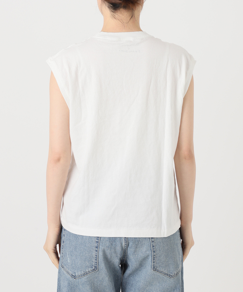セール】PHOTO ノースリーブ TEE（Tシャツ/カットソー