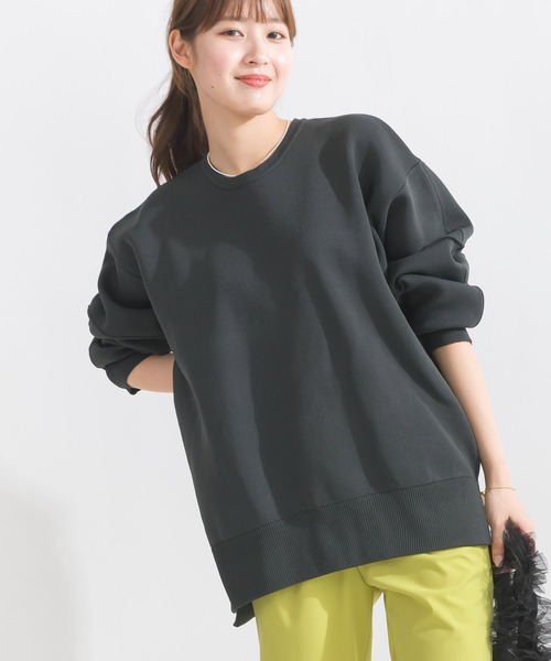 PICCIN（ピッチン）の「袖切り替えビッグプルオーバー（ニット/セーター・レディース・ブラック/アイボリー/レッド系その他/ブルー系その他/チャコールグレー・M）」の20枚目の写真