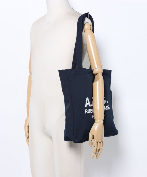 【A.P.C.】トートバッグ LOU RUE MADAME PSAJS M61938 IAK Lou Rue Madame トートバッグ｜HOMME ｜A.P.C. | アーペーセー