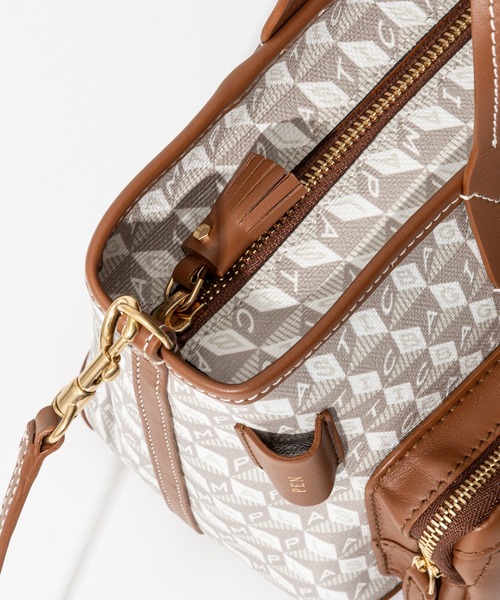 Anya Hindmarch◆ポケット XS トート◆キャンバス クロスボディ Anya Hindmarch◇ポケット XS トート◇キャンバス クロスボディ