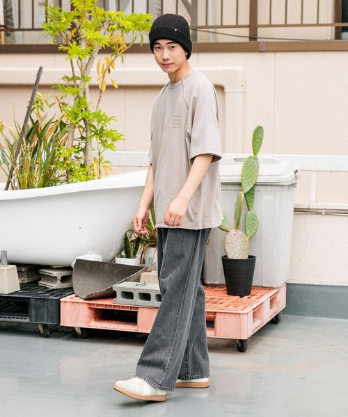 niko and...(ニコアンド)の「ワイド5ポケットデニムパンツ【niko and ...JEANS 2024AW】(デニムパンツ・メンズ・インディゴブルー/ブラック/ブルー・SMALL/LARGE/MEDIUM)」の4枚目の写真