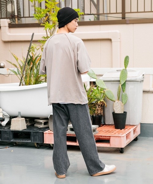 niko and（ニコアンド）の「ワイド5ポケットデニムパンツ【niko and