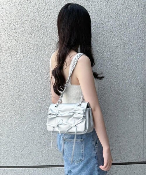 韓国風コーデになれる！バレエコア2WAYショルダー（ショルダーバッグ