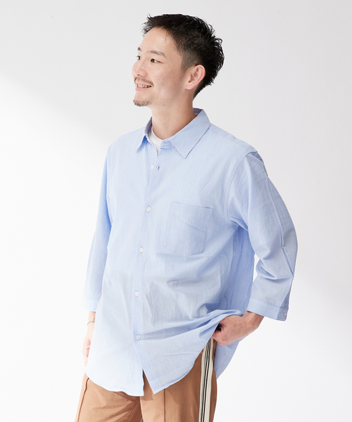 C/VOILE 3/4 SLV. REG2（シャツ/ブラウス）｜B.C STOCK（ベーセーストック）