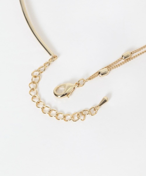 SMELLY（スメリー）の「キリカエメタルチョーカーネックレス（ネックレス・レディース・ゴールド・-）」の2枚目の写真