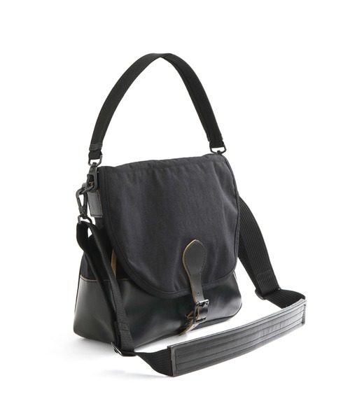 STANDARD SUPPLY（スタンダードサプライ）の「アーツアンドクラフツ / CORDURA SPAN コーデュラスパン / HUNTING SHOULDER S ハンティングショルダーS（ショルダーバッグ・メンズ・ダークベージュ/ブラック・FREE）」の8枚目の写真
