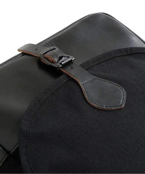 STANDARD SUPPLY（スタンダードサプライ）の「アーツアンドクラフツ / CORDURA SPAN コーデュラスパン / HUNTING SHOULDER S ハンティングショルダーS（ショルダーバッグ・メンズ・ダークベージュ/ブラック・FREE）」の16枚目の写真