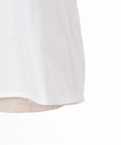 axes femme（アクシーズファム）の「ラメ楊柳バルーン袖カットプルオーバー（Tシャツ/カットソー・レディース・ホワイト/グレイッシュベージュ/ブルー・FREE）」の19枚目の写真