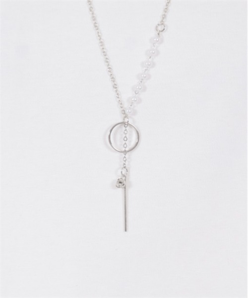 axes femme（アクシーズファム）の「ラメ楊柳バルーン袖カットプルオーバー（Tシャツ/カットソー・レディース・ホワイト/グレイッシュベージュ/ブルー・FREE）」の20枚目の写真