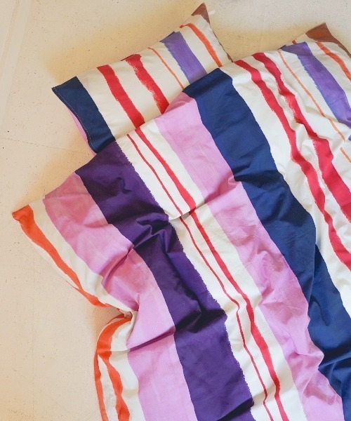 知性のストライプの枕カバー（寝具）｜PAMM（パム）のファッション通販