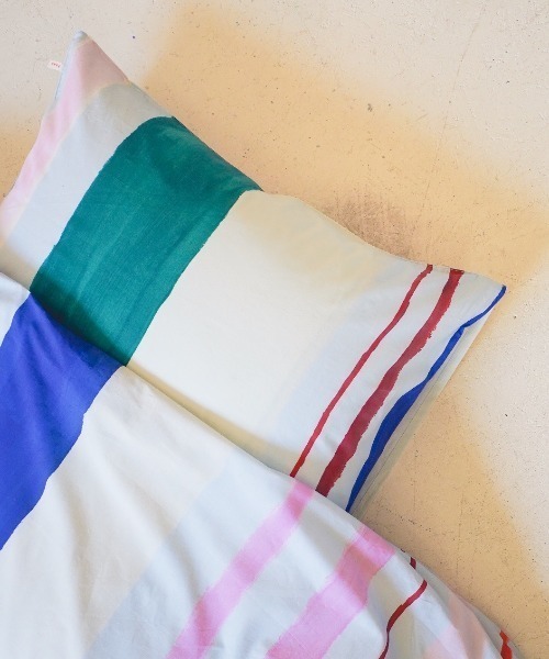 知性のストライプの枕カバー（寝具）｜PAMM（パム）のファッション通販